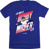 Bobby Miller Name and Number T-shirt In The Clutch